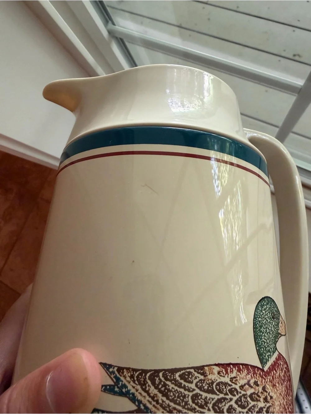 RARE Corningware Duck Thermal Carafe